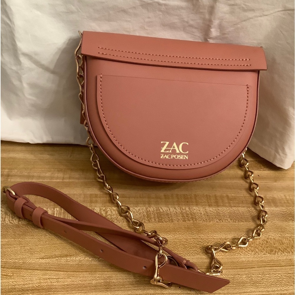 Zac Zac Posen Belay Mini Saddle Women Crossbody Bag - Picture 12 of 16